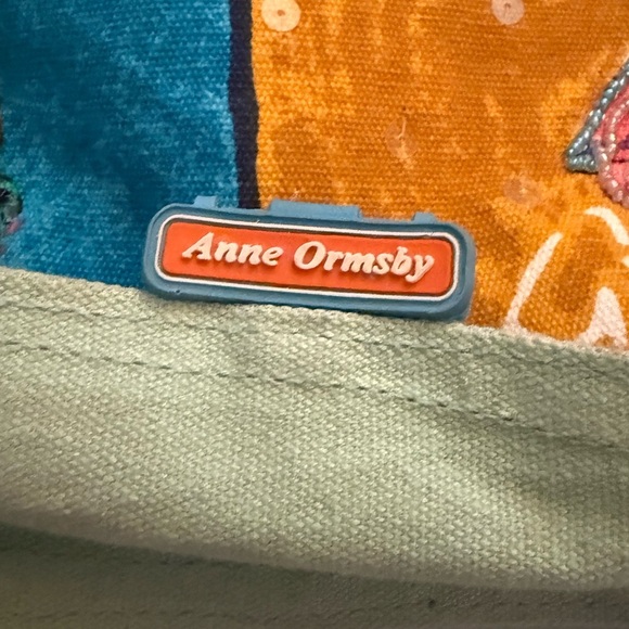 Surviving Stress Anne Ormsby Beach Tote or Purse Colorful Cocktail-Themed - Picture 9 of 14